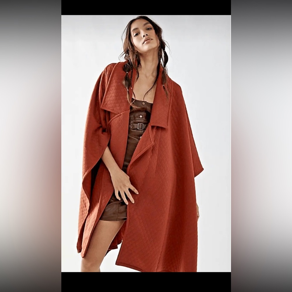 NWOT Free People cape. One size.